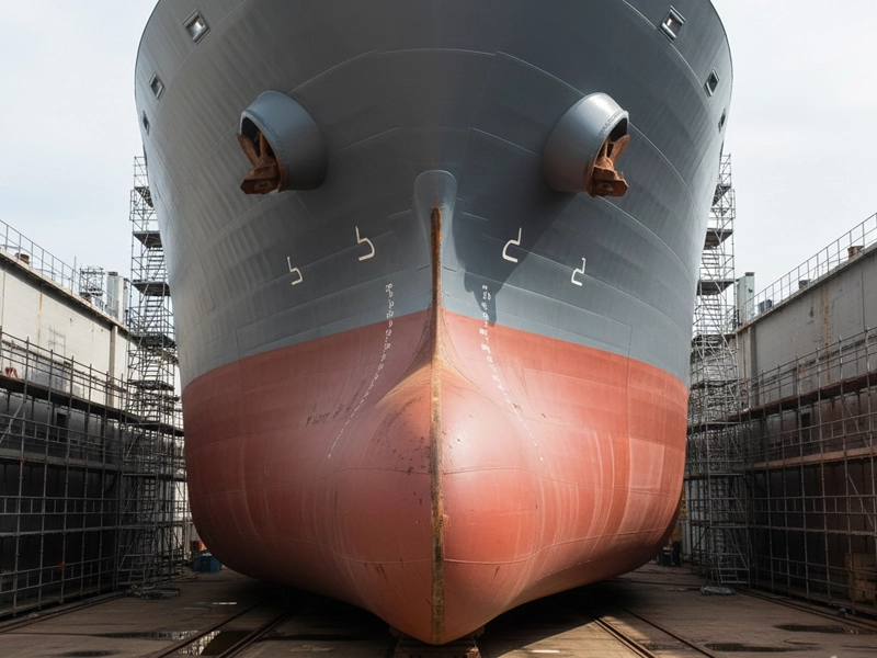 hull repair and block building for ships