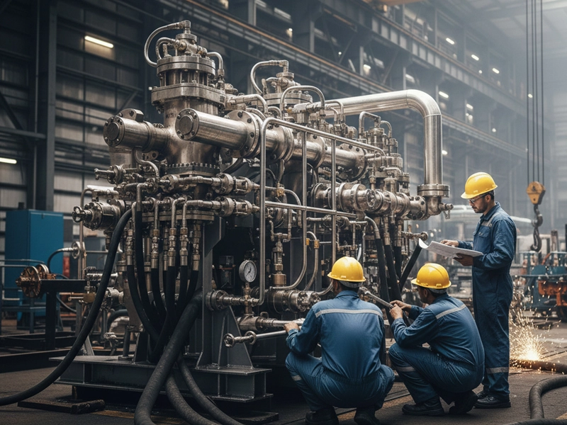 Marine steam system installation Kochi kerala