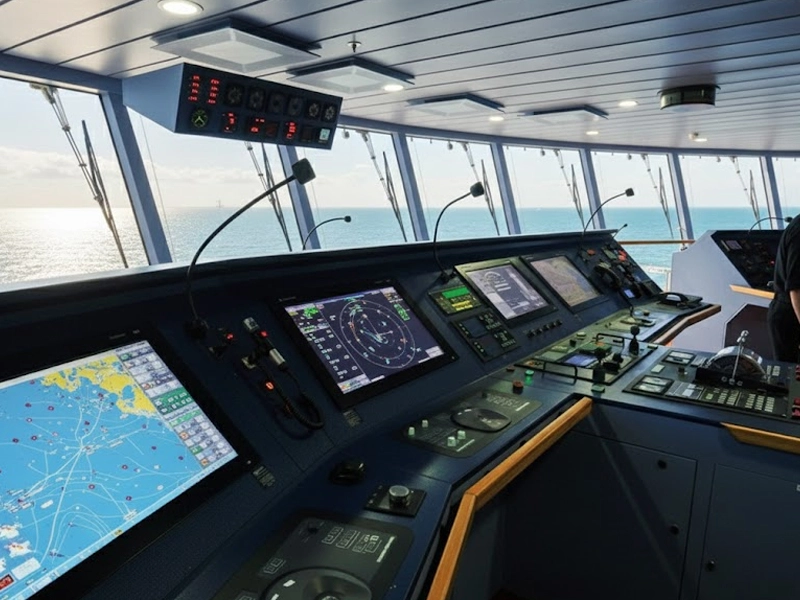 smart bridge automation and control system for marine vessels
